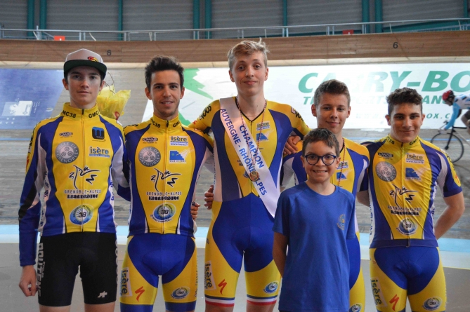 Cyclisme – Championnat Auvergne/Rhône-Alpes Piste